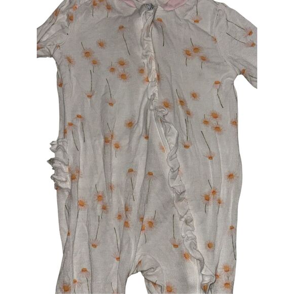 MIlkberry Bamboo Baby One-piece Sleeper Pajamas Soft Sleeper One Piece 3-6 month - Picture 3 of 5